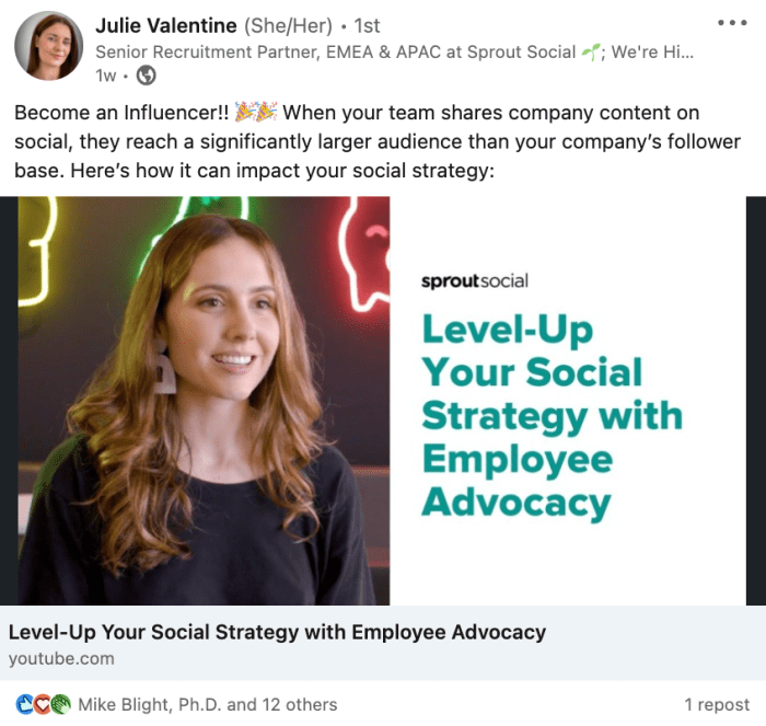 Using LinkedIn for Employee Advocacy